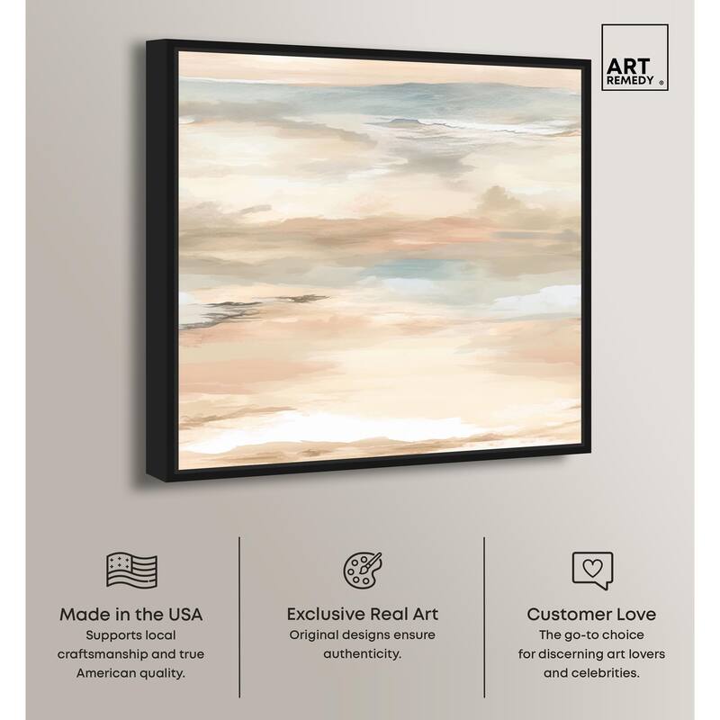 Roseate Skyfall I Canvas by Art Remedy