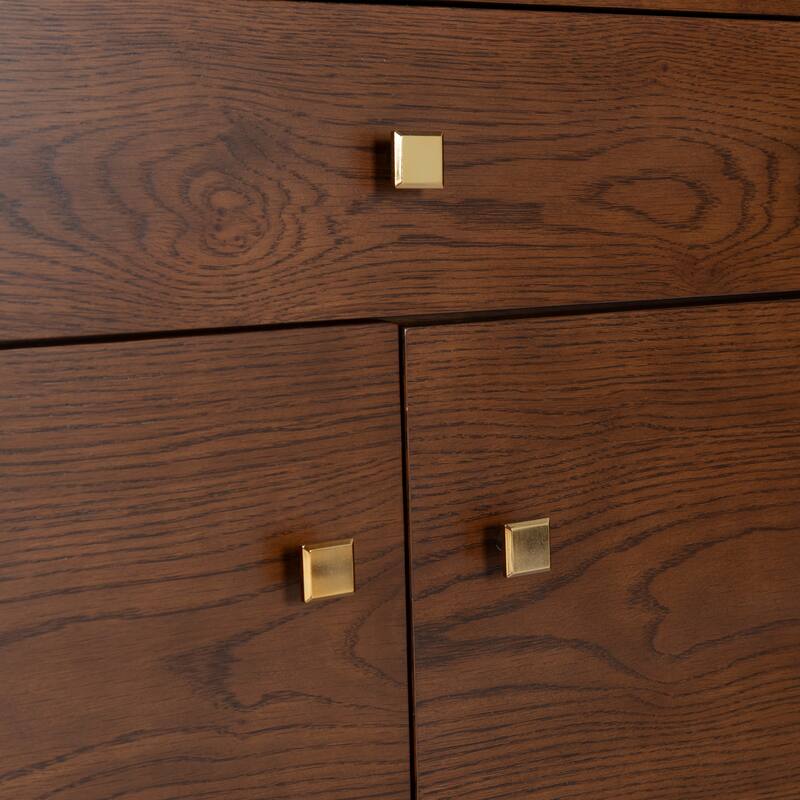 SAFAVIEH Couture Francesco 4-Shelf Wood Bookcase - 36"W x 17"D x 76"H