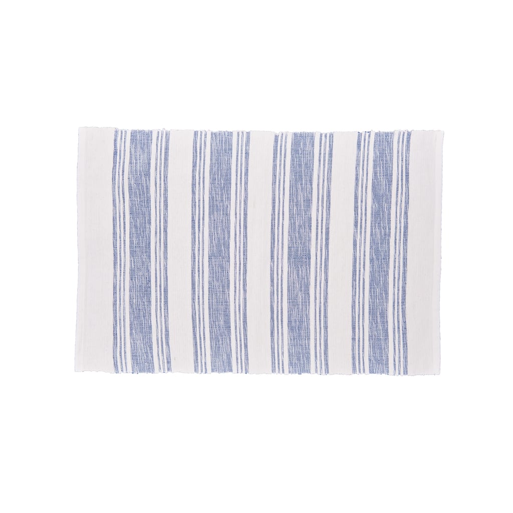 Gideon Thin Stripe Navy Placemat Set of 6 - Set of 6