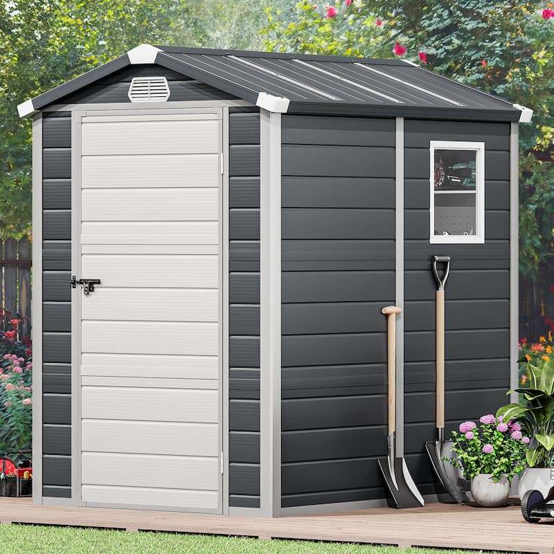 Moasis Outdoor Resin Storage Shed