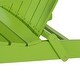 preview thumbnail 26 of 44, Malibu Outdoor Acacia Wood Adirondack Chair by Christopher Knight Home