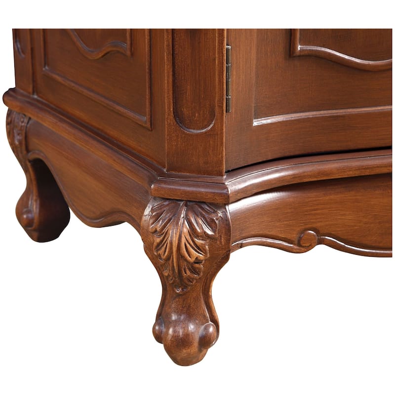 Elegant Lighting VF10136-VW Danville 36" Free Standing Single Basin