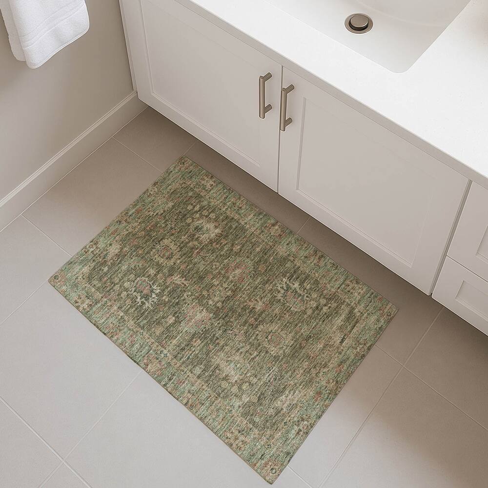 Premium Washable Super Soft Traditional Lily Mayfield Rug