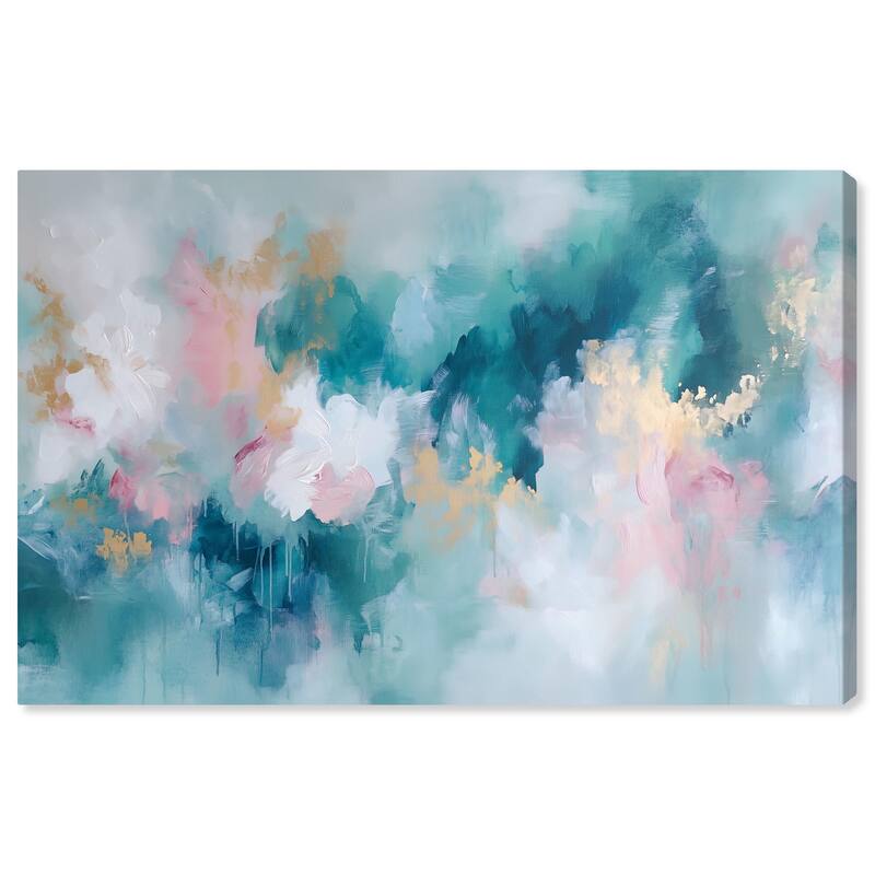 Emerald Sky Canvas by Art Remedy, Gallery Wrapped - 54" x 36"