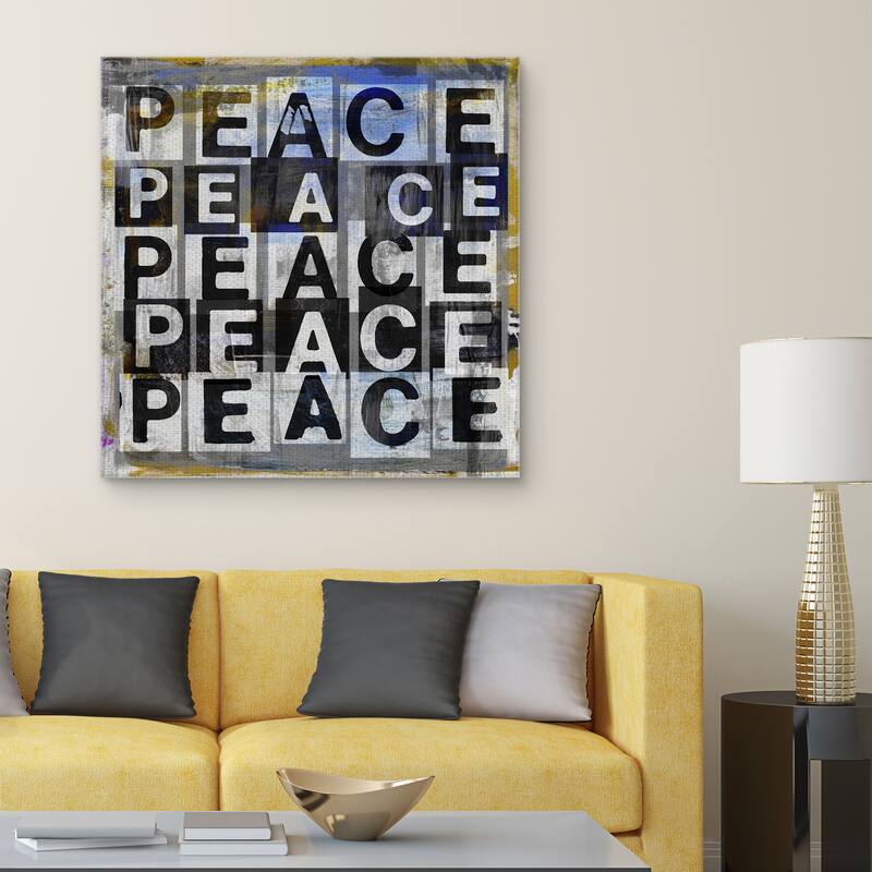 Peace by Sven Pfrommer Canvas Art Print