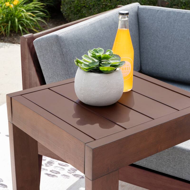 Sayre Acacia Wood Outdoor C Table