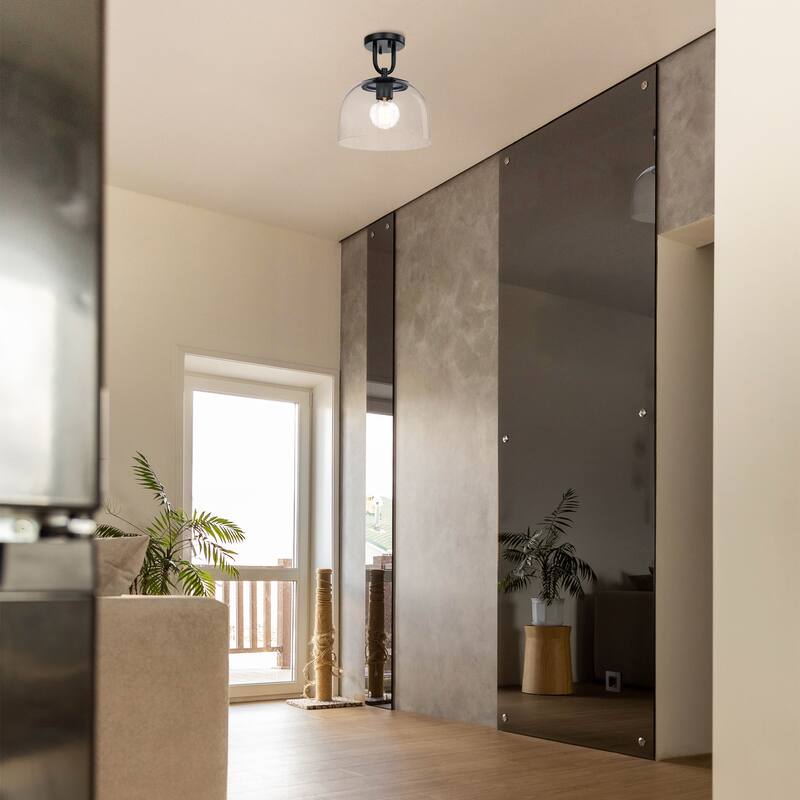 Designers Fountain D343M-SF Astra 12" Wide Semi-flush Ceiling Fixture