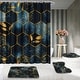 preview thumbnail 24 of 29, 4 Pcs Bathroom Shower Curtain Set,Bathroom Sets with Rugs