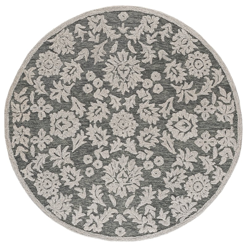 SAFAVIEH Hand-Tufted Blossom Stamenka Traditional Wool Rug
