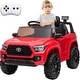 preview thumbnail 8 of 26, Officially Licensed Toyota Tacoma 12V Kids Ride On Car Red