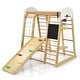 preview thumbnail 2 of 20, Costway Indoor Playground Climbing Gym Kids Wooden 8 in 1 Climber - See Details