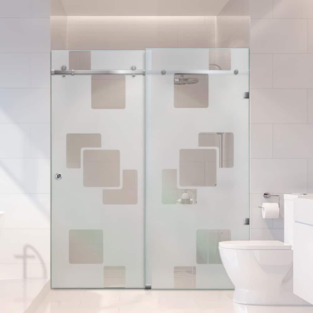 Frameless Sliding Glass Shower Door