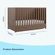 preview thumbnail 18 of 37, Graco Theo 3-in-1 Convertible Crib with Drawer