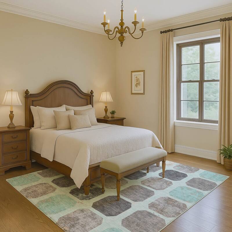 Premium Washable Super Soft Casual Contemporary Mayfield Rug