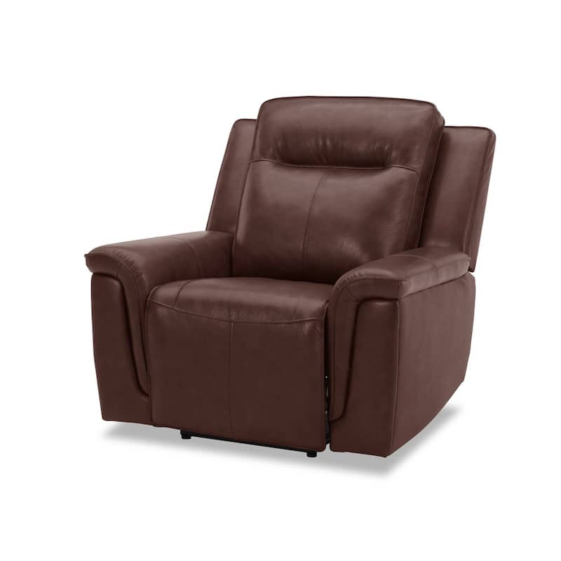 Liberty Furniture Avery Power Recliner for Living Room Cognac Leather