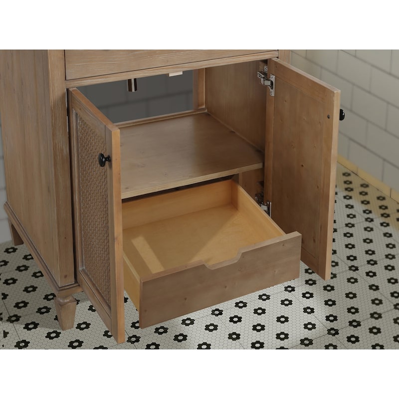 Ari Bath, Annie 30" Bathroom Vanity, Weathered Fir - 30