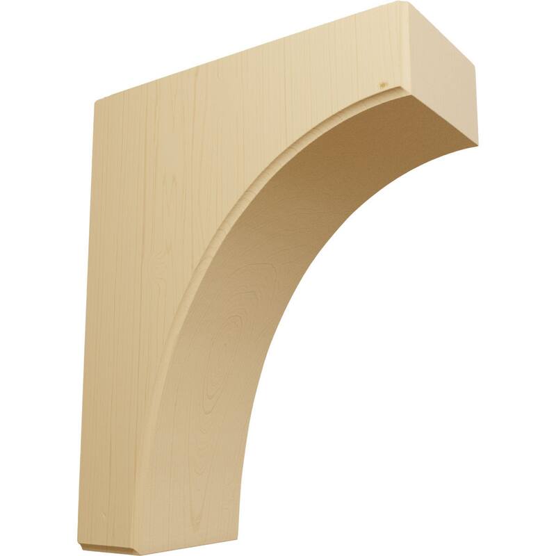 Clarksville Bracket - 3 1/2"W x 8"D x 10"H - Alder