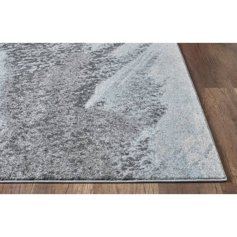 Domani Globe Distressed Landscape Rug