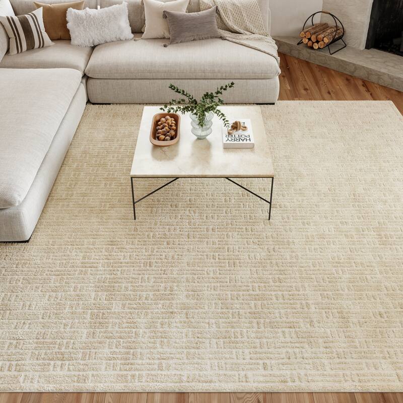 Nourison Washable Charm Indoor only Modern Geometric Area Rug