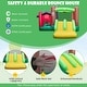 preview thumbnail 23 of 21, Farm Themed 6-in-1 Inflatable Castle with Trampoline
