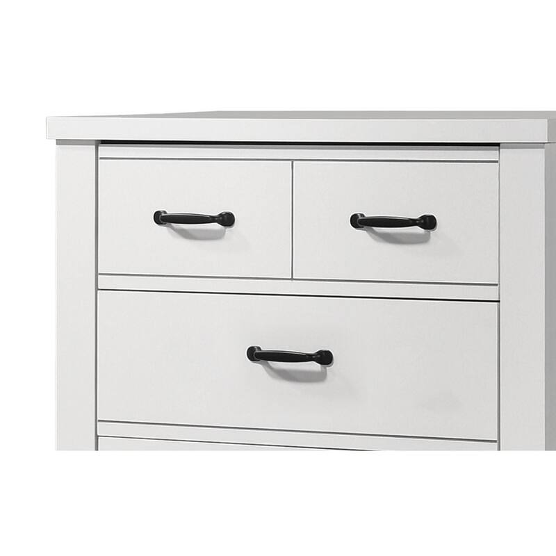 Wooden 6-Drawer Storage Dresser