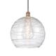 Option Antique Copper / Clear Deco Swirl