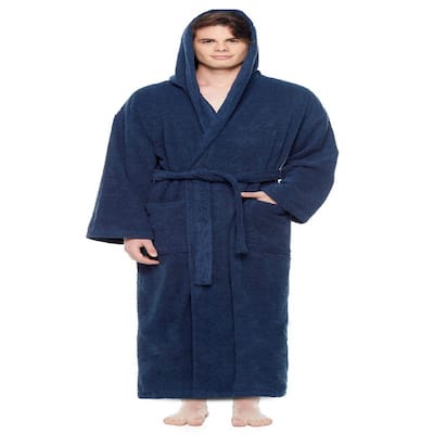 Men's Hooded Classic Bathrobe