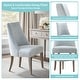 preview thumbnail 24 of 39, Martha Stewart Winfield Upholstered Dining chair Set of 2