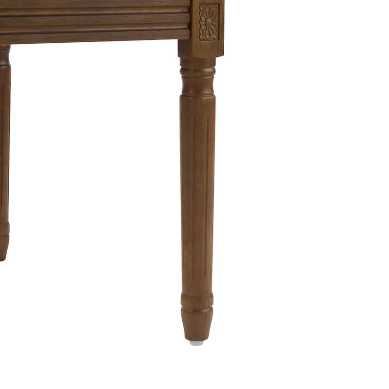 Maria French Country Upholstered Dining Chairs by Christopher Knight Home - 23.75" L x 23.75" W x 39.75" H