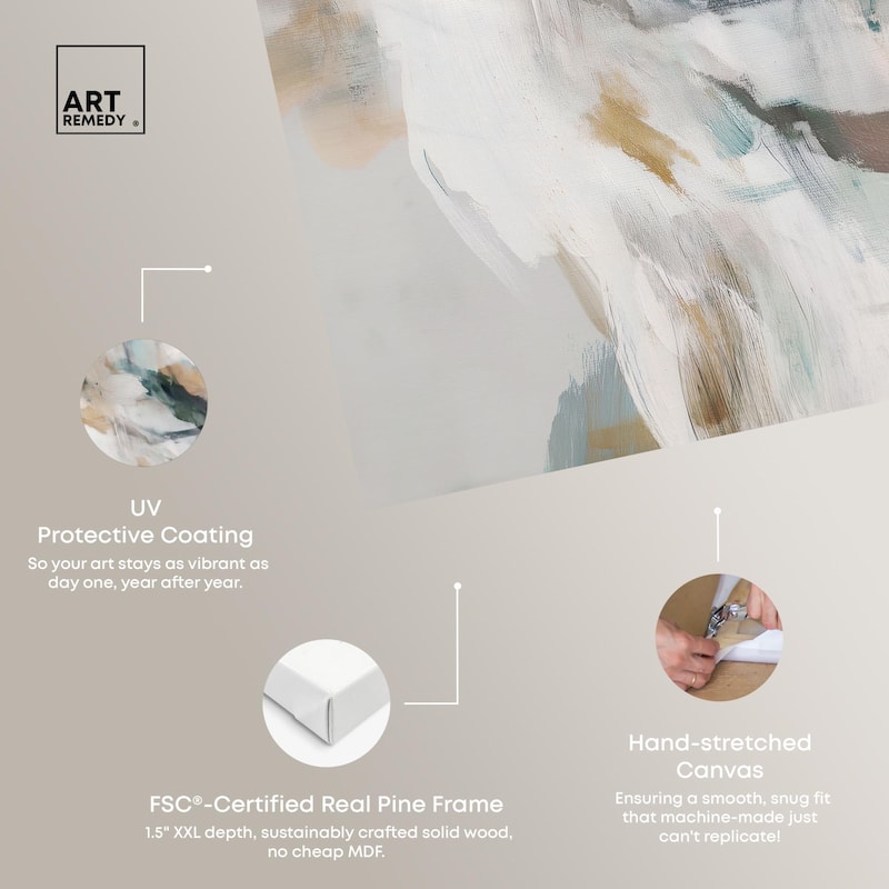 Whispering Colors II Canvas by Art Remedy, Gallery Wrapped