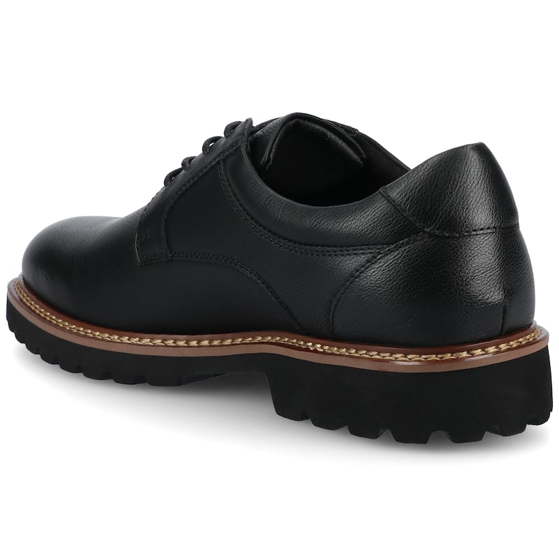 Vance Mens Templeton Lug Sole Oxford Dress Shoe