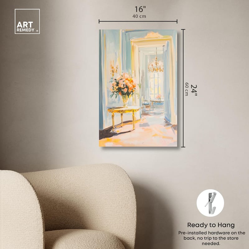 Glowing Room II Canvas by Art Remedy, Gallery Wrapped
