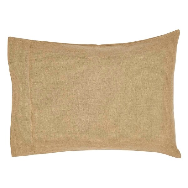 burlap pillow cases