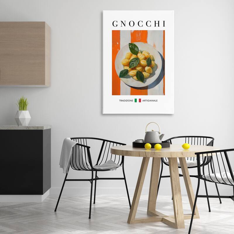 Stupell Traditional Gnocchi Pasta Canvas Wall Art Design By Andreas Magnusson