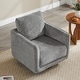 preview thumbnail 18 of 67, Spruce & Spring Rebecca Swivel Accent Chair Armchair with Back Cushion