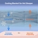 preview thumbnail 42 of 45, Lightweight Cooling Lyocell White Down Blanket, Tencel Comforter for Summer