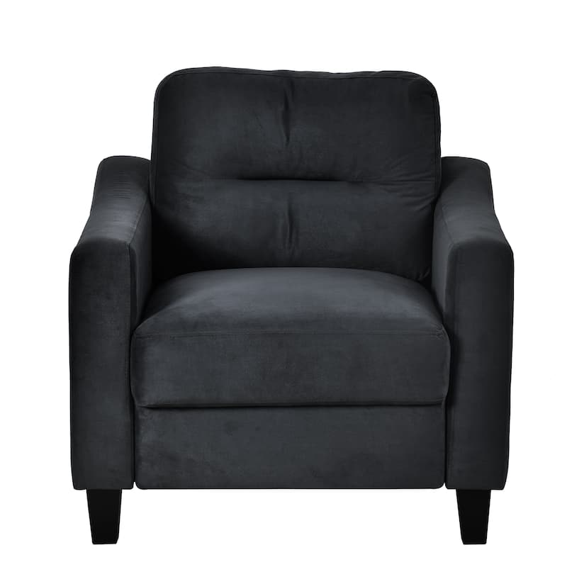 Velvet Sectional Sofa, Plush Comfort for Living Room Small Spaces