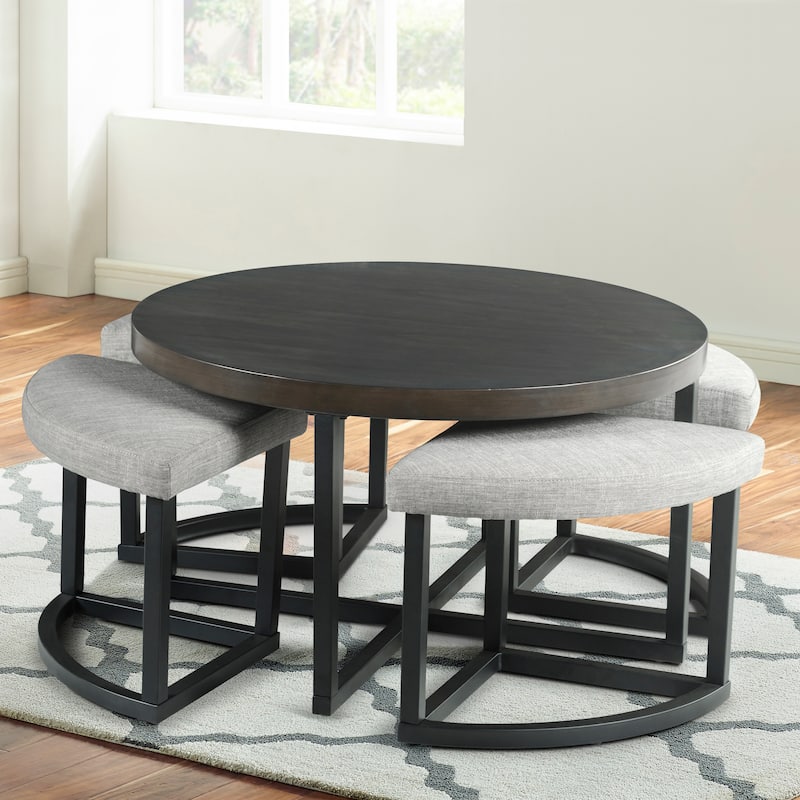 Steve Silver Yako Coffee Table with Seating