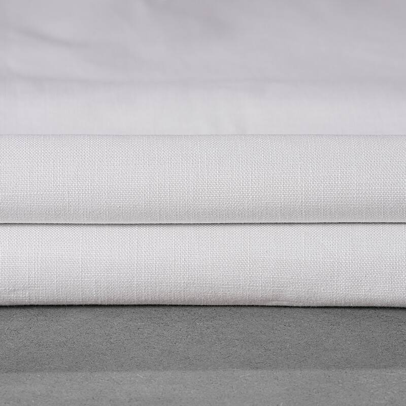 Exclusive Fabrics Dune Textured Solid Cotton Curtain Pair (2 Panels)