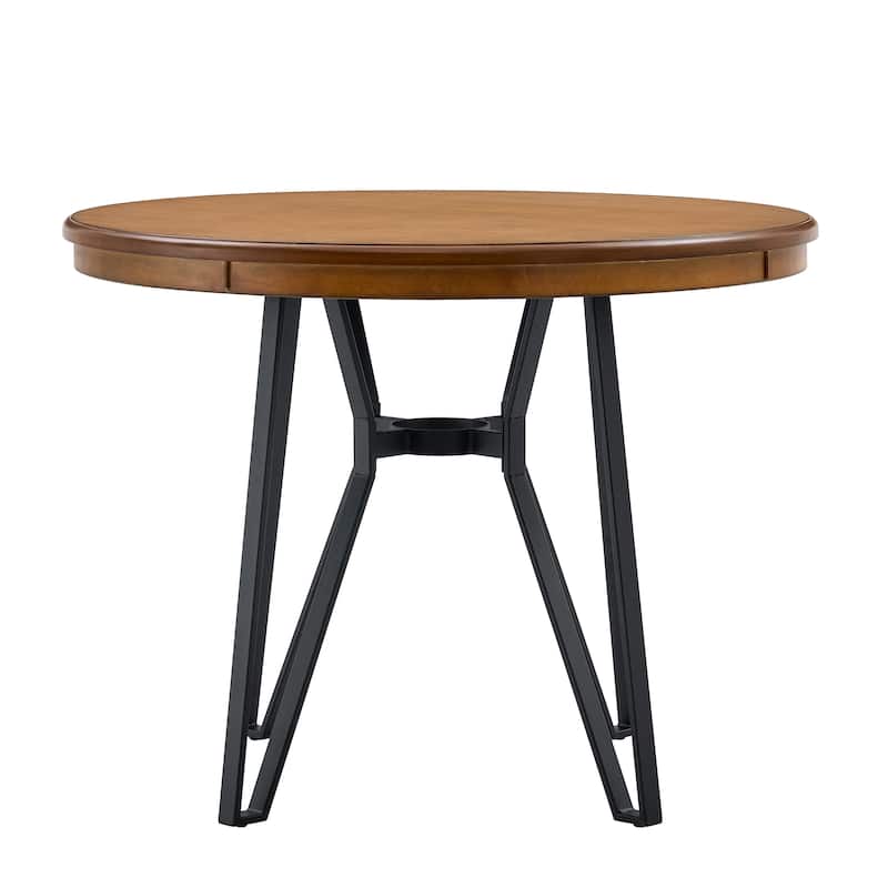 Ember 5-Piece Counter-Height Bar Set with Rubberwood Chairs and Ash Wood Table by Christopher Knight Home