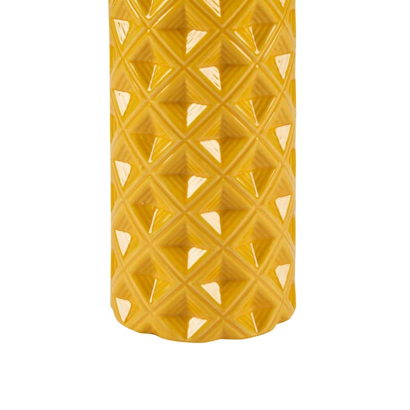 510 Design Macey Geometric Ceramic Table Lamp