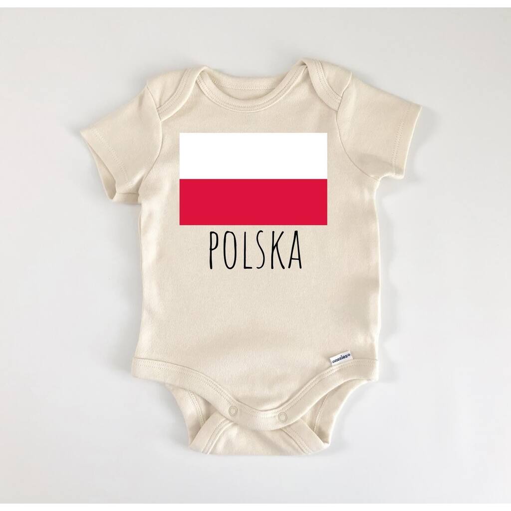 Poland Polish - Baby Boy Girl Clothes Infant Bodysuit Funny Cute Newborn