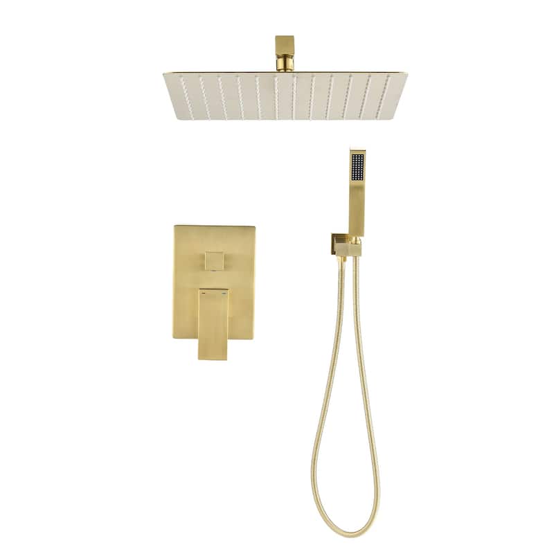 12" Rain Shower Head Systems Wall Mounted Shower