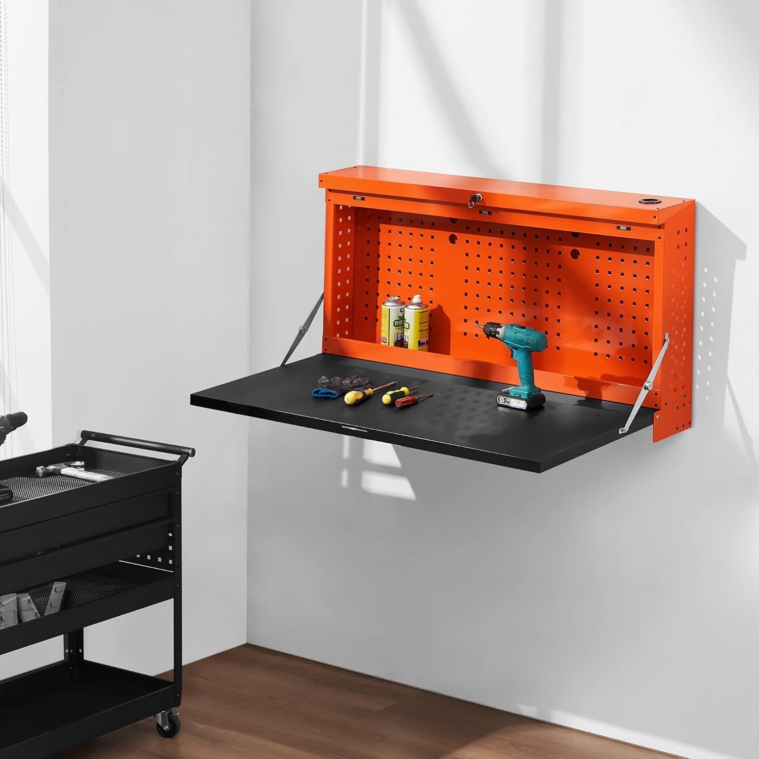 Foldable metal workbench sale