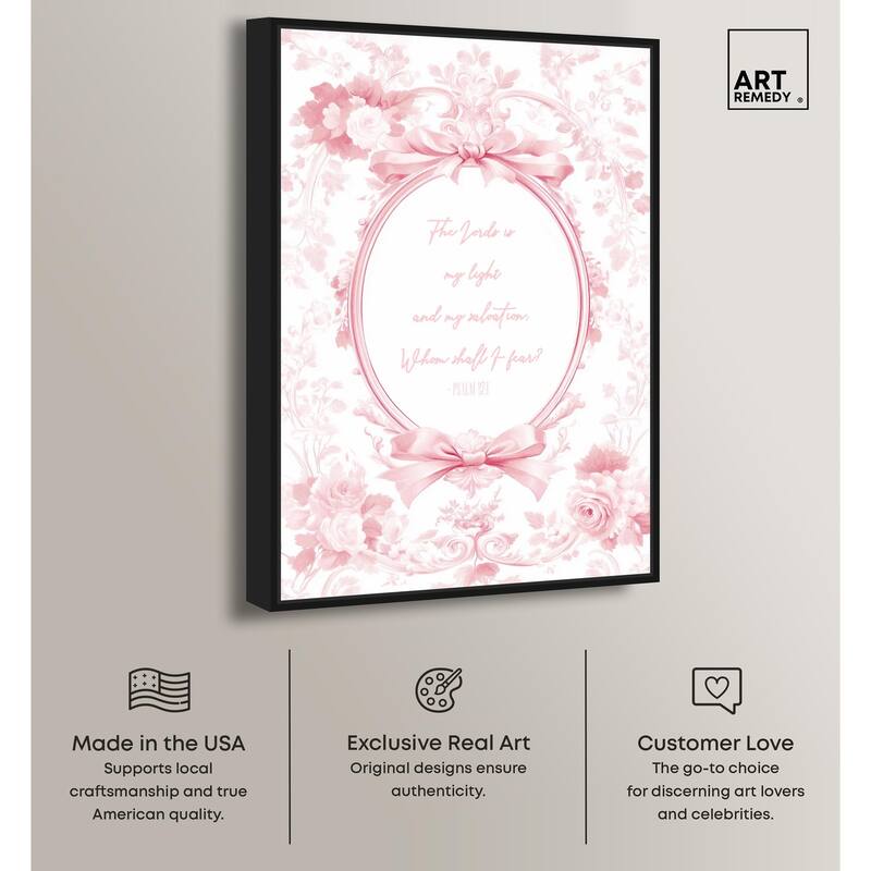 My Light Pink Canvas by Art Remedy