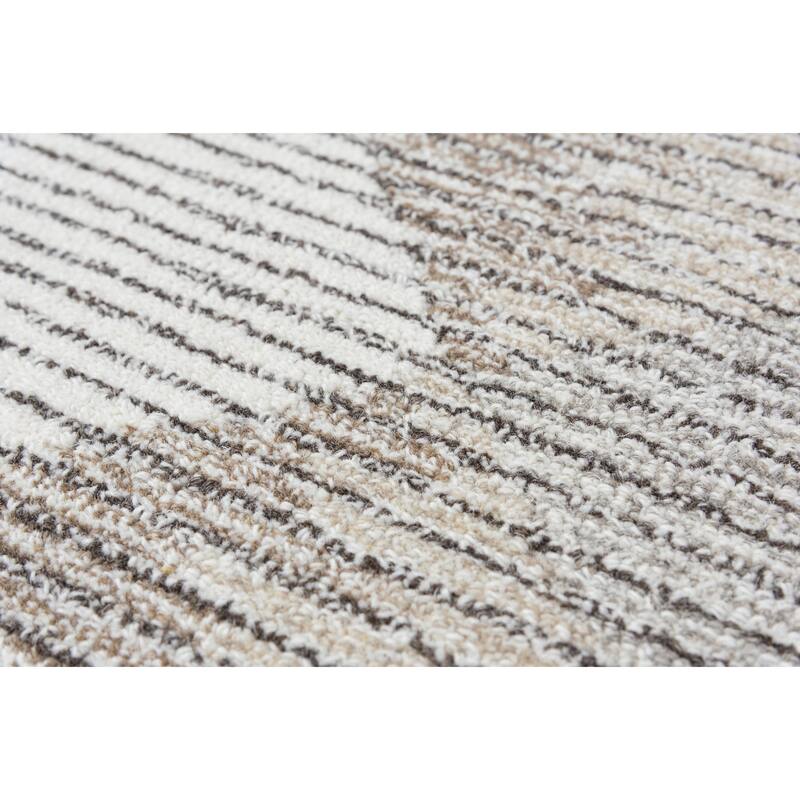 Alora Decor Addison Geometric Hand-tufted Rug