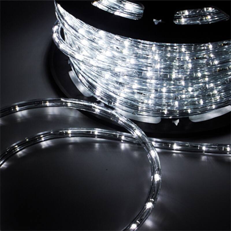 Ainfox 150ft LED Rope Light In/Outdoor Christmas Decorative Party Lighting