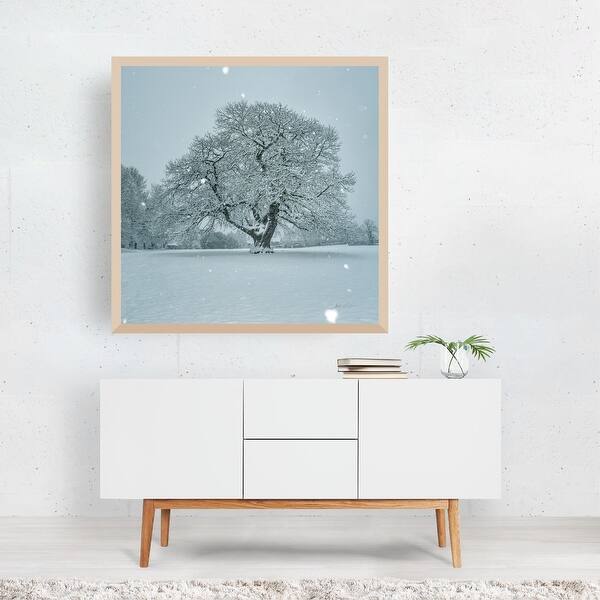 Shop Landscape Nature Snow Winter Framed Wall Art Print