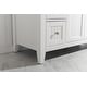 preview thumbnail 13 of 11, Burbank 54" Single Vanity in White
