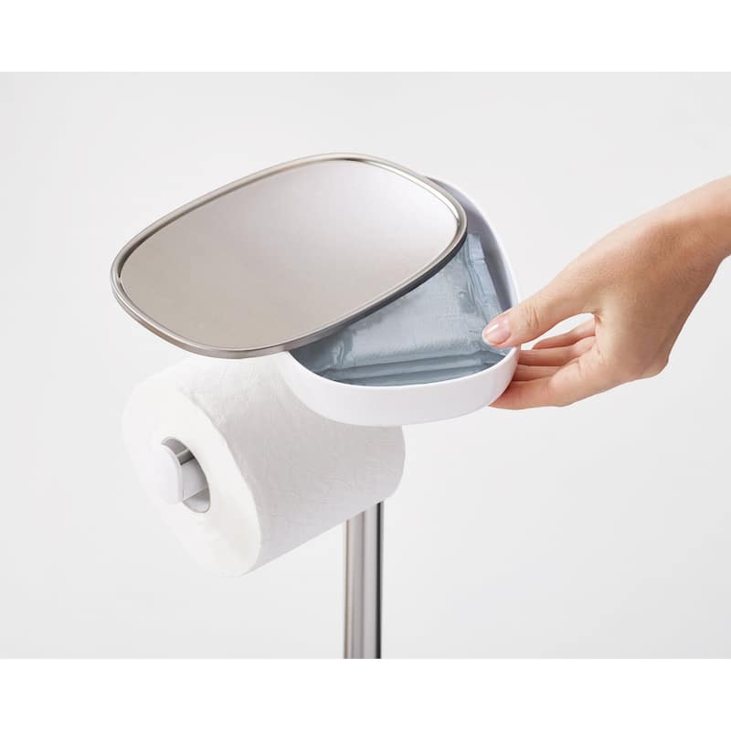 Joseph Joseph EasyStore Toilet Paper Holder - Stainless Steel